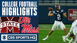 Mississippi State vs Ole Miss Highlights: Rebels jump out early| CBS Sports HQ