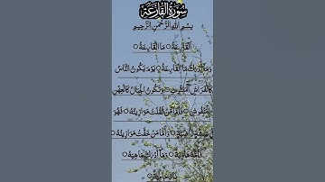 Most Beautiful Voice SURAH AL QARIAH سورة القارعة #egzonibrahimi #alqariah #surahqariah