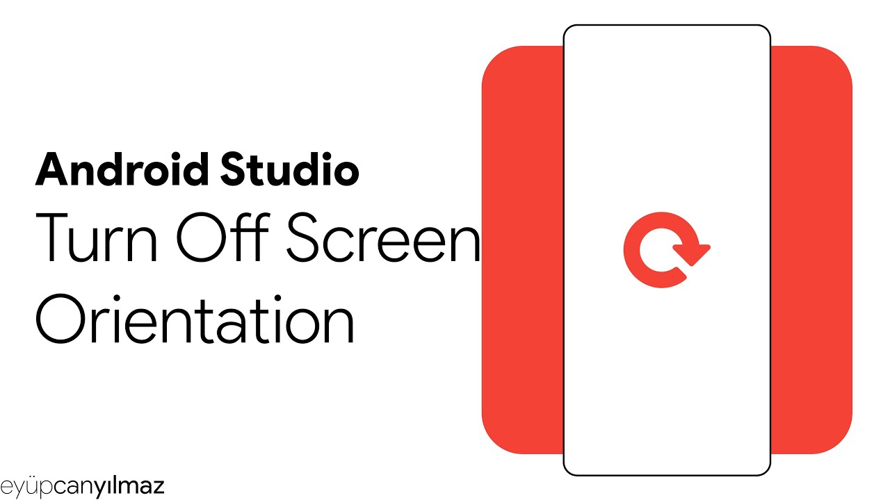 Android Studio Turn Off Screen Orientation YouTube Android Studio Turn Off Screen Orientation YouTube