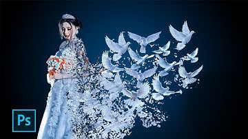 Bird Dispersion Effect | Photoshop Tutorials
