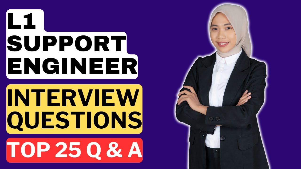 L1 Support Engineer Interview Questions & Answers | How to Pass an L1 Support Engineer Interview