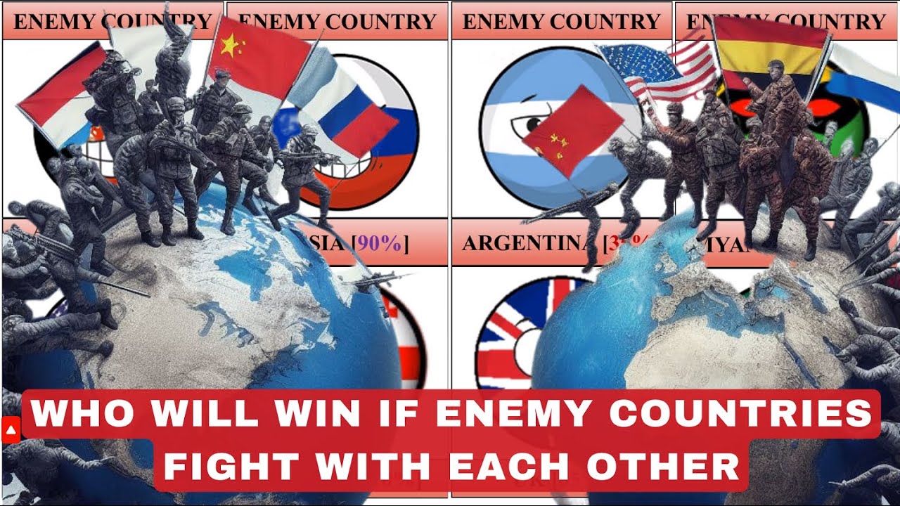 Who Will Win If These Enemy Countries Fight