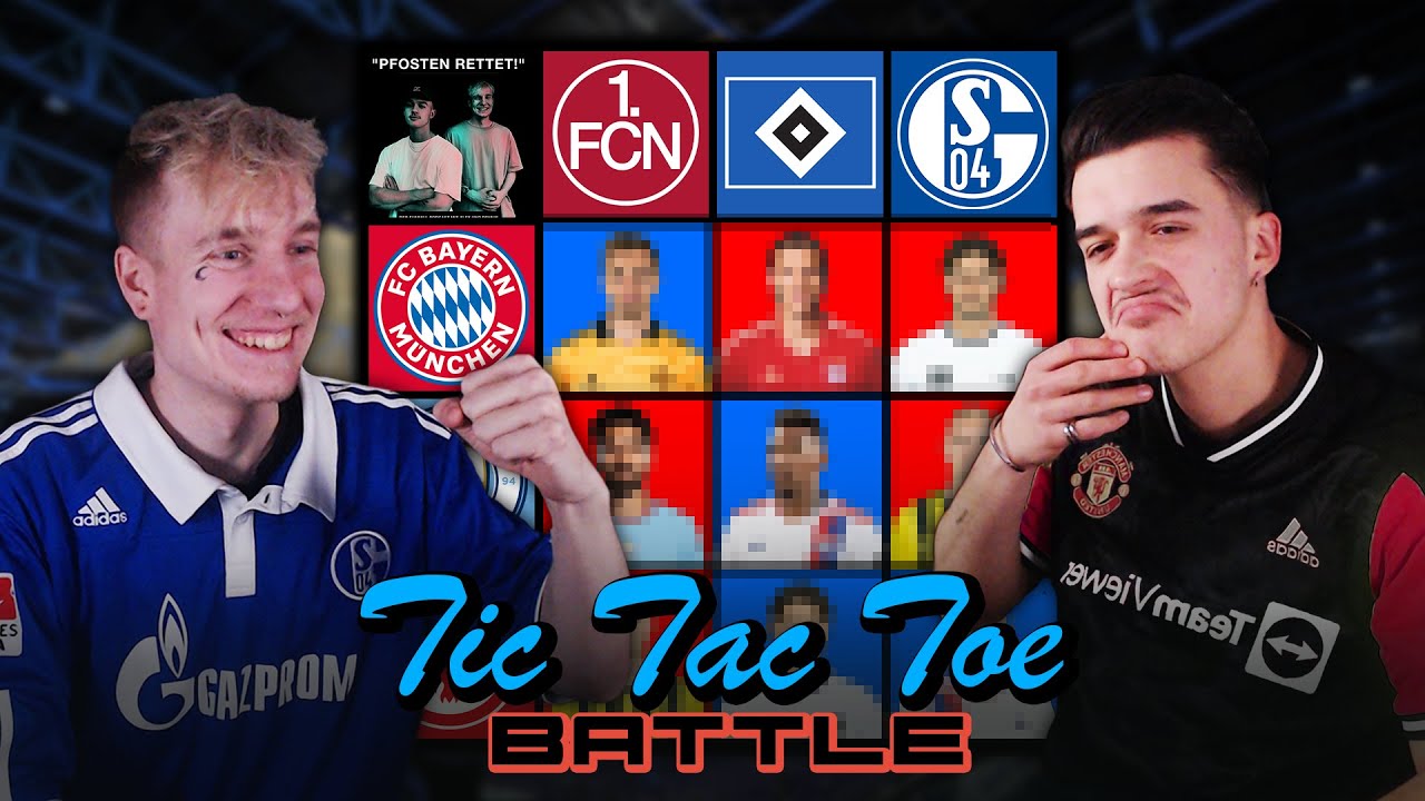 FUSSBALL TIC TAC TOE BATTLE vs. DENNY ⚔️😮 Die Entscheidung #2