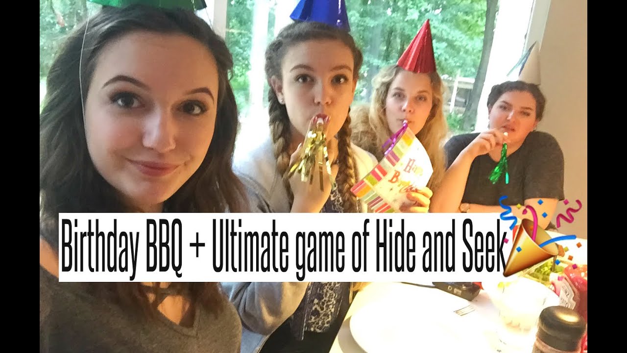 VLOG: Birthday BBQ + Ultimate game of Hide and Seek