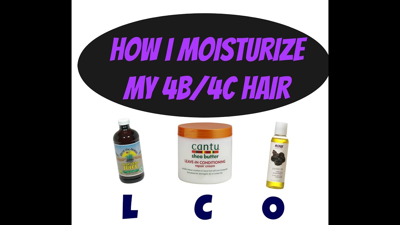 How I Moisturize My 4B 4C Natural Hair YouTube