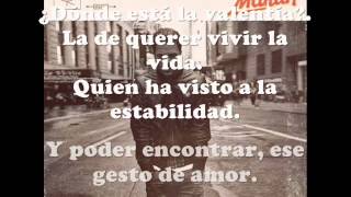 Video thumbnail of "Cada día - Dani Martín (LETRA)"