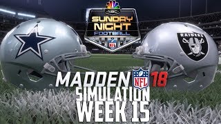 Week 15 sunday night football simulation in the comments who you think
will win this game?! want to watch game? it december 17 on nbc 8:30
p...