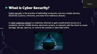 Cyber Security by Peyten Zenahlik Recorded September 12, 2024