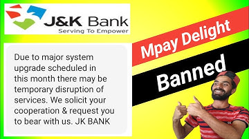 mPay Delight Urgent Update😡 | Mpay delight not working @JKBankofficial