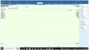 Multiple GST Rates in a row with common Duties and Taxes