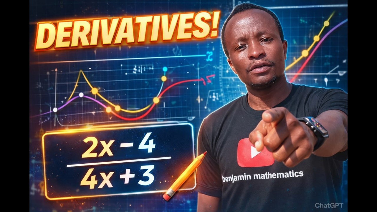 Master Derivatives in Minutes! | Solve (2x−4)/(4x+3) Easily