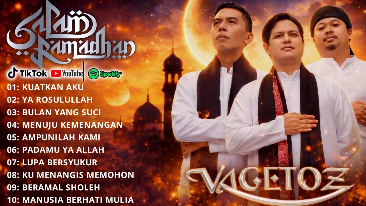 VAGETOZ ALBUM RELIGI ⚽Best Lagu Vagetoz Terbaik Sepanjang Masa |Reggae Islami Spesial Bulan Ramadhan