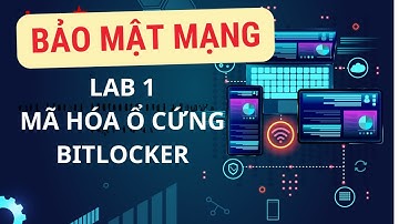 Mã hóa dữ liệu ổ cứng bằng BitLocker | Ứng dụng mã hóa dữ liệu trên Window 10