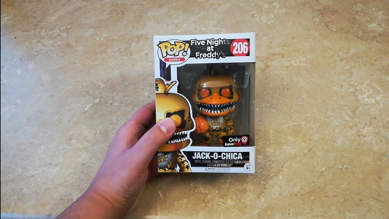 Five Night S At Freddy S Jack O Chica Funko Pop Unboxing Youtube