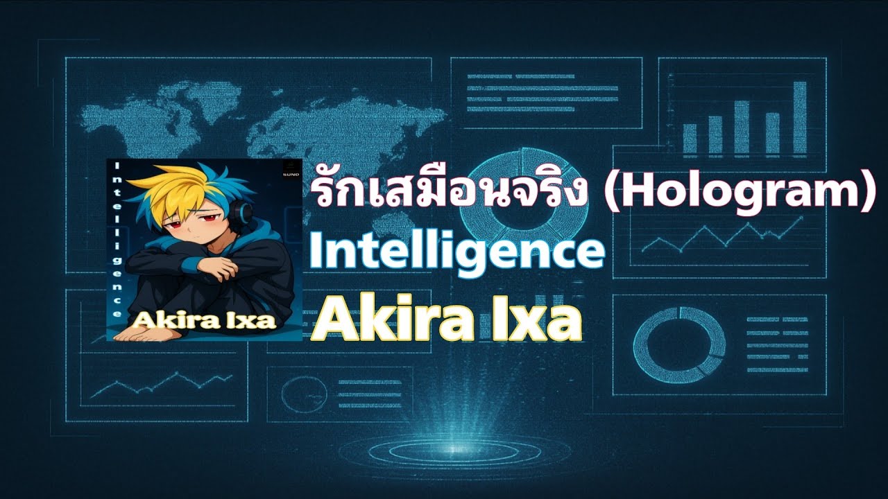 Akira Ixa - รักเสมือนจริง (Hologram) | Intelligence | Official Audio