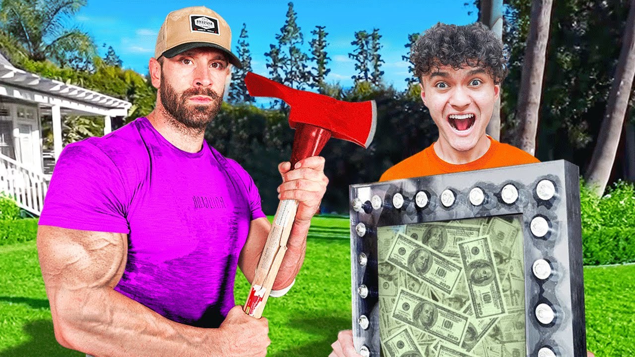 World's Strongest Man vs $10,000 Unbreakable Safe
