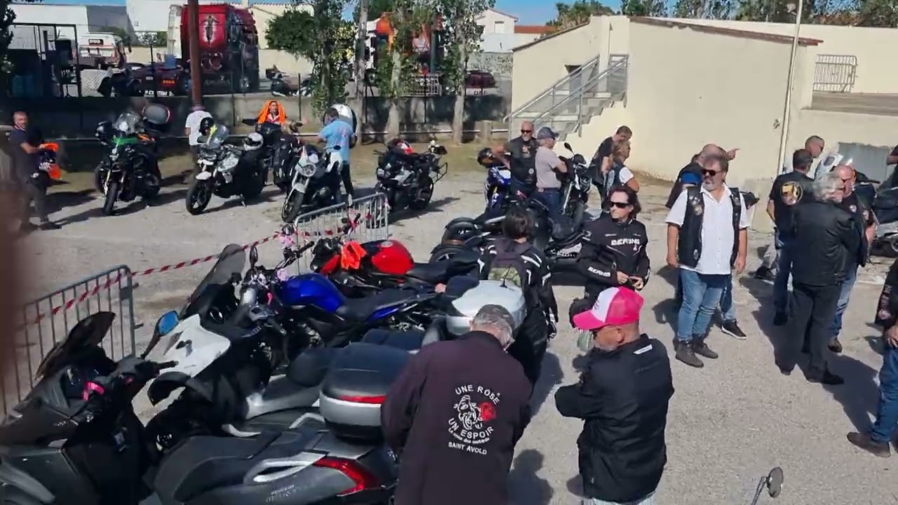 ⁣#VILLE DE BOMPAS ##OCTOBRE ROSE #BALADE MOTARS #FRANCE