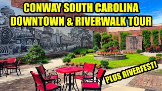 Conway South Carolina Downtown Riverwalk Tour Plus Riverfest
