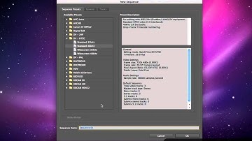 Creating a new project   Adobe Premiere Pro CS5 Video Tutorials