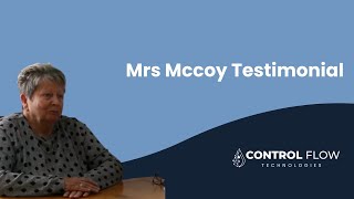 Mrs McCoy's Testimonial