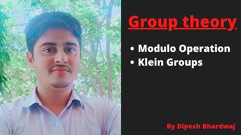 Group Theory Lec#04 || Modulo Operations & Klein Groups।। RPSC/KVS , B.Sc  , M.Sc. , IIT-JAM