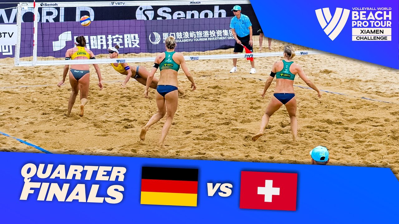 LudwigLippmann vs Verg Dpr AMder   Quarter Finals Highlights Xiamen 2024  BeachProTour