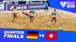 Ludwig/Lippmann vs. Vergé-Dépré A./Mäder - Quarter Finals Highlights Xiamen 2024 #BeachProTour