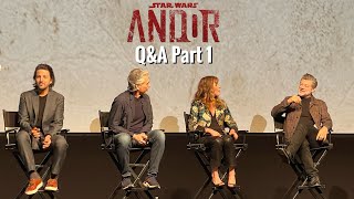 STAR WARS ANDOR Q&A Pt 1 “Monologues” (w/ Diego Luna, Andy Serkis, Tony Gilroy)