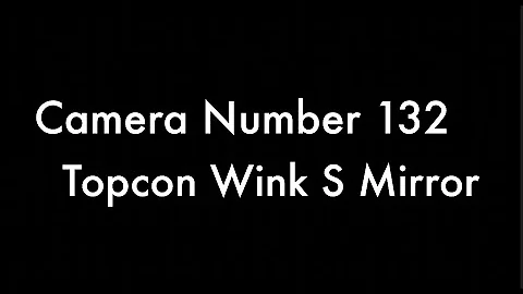 365 Camera Project - Camera 132 Topcon Wink S Mirror