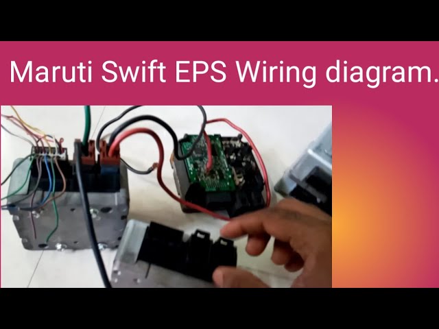 Maruti Swift EPS Wiring diagram. - YouTube  Suzuki Electric Power Steering Wiring Diagram    YouTube