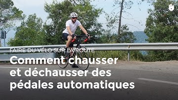 Comment chausser et déchausser des pédales automatiques | Cyclisme