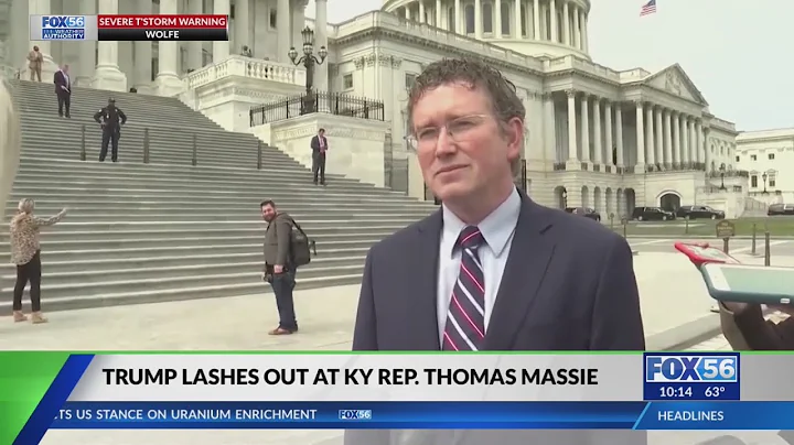 Trump lashes out on Kentucky Rep. Massie, calls him a 'grandstander'