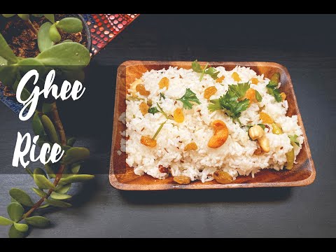 ghee-rice||how-to-make-ghee-rice||flavored-rice-||-indian-vegetarian-recipes-||-vegetarian-recipes
