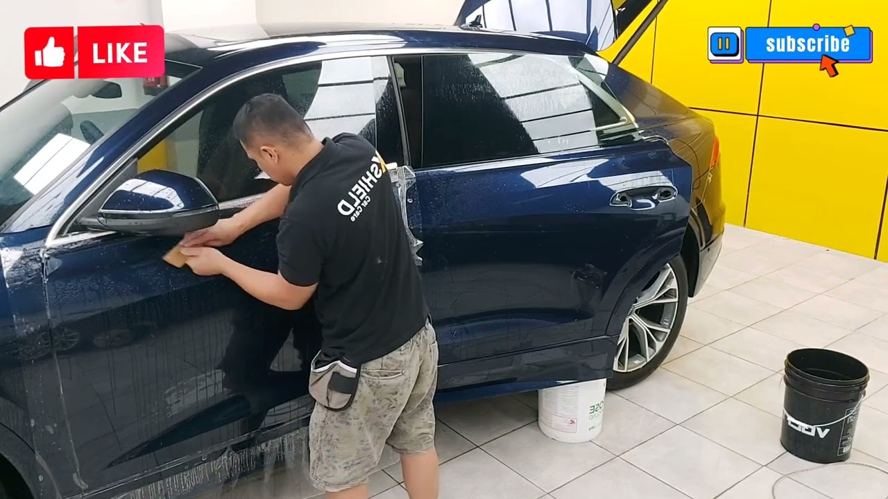 how to installed ppf. Paint Protection Film for Audi Q8 55 TFSI QUATTRO 2023