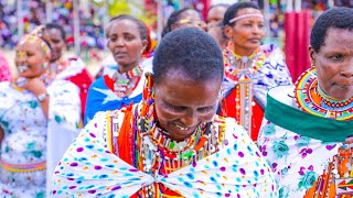 AMAZING MAASAI DANCE AT STEPHEN LETOO'S WEDDING.