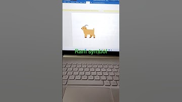 goat symbol Microsoft word 🔥🔥#youtubeshorts #youtubeshortsfeed #tech #laptoptricks #shortsfeed