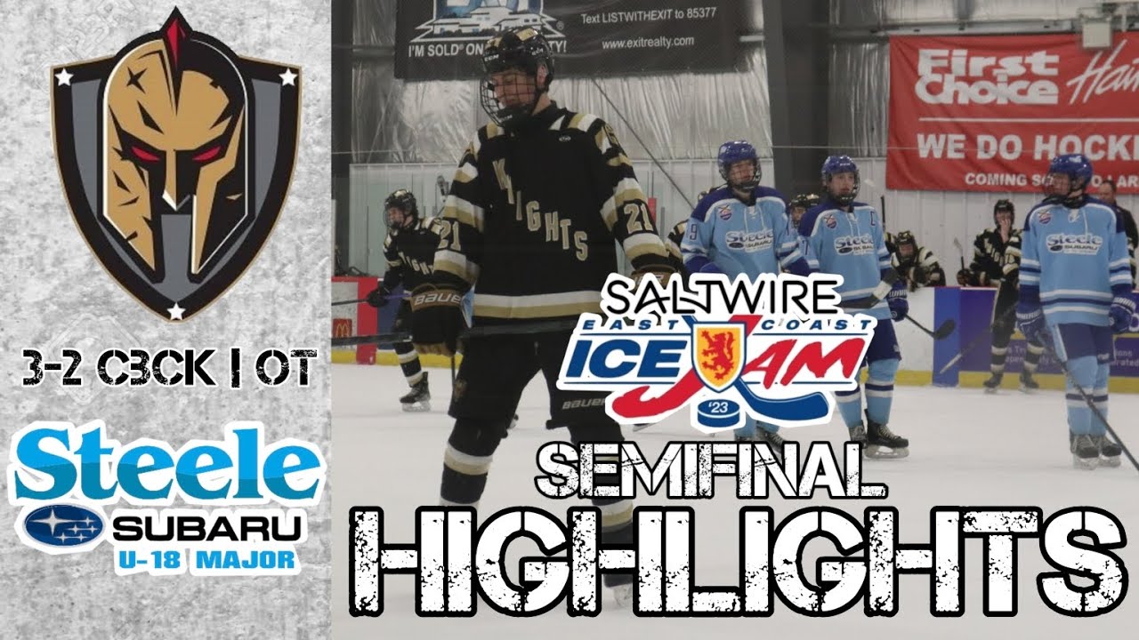 Dartmouth Steele Subaru vs Charlottetown Knights | East Coast Ice Jam 2023