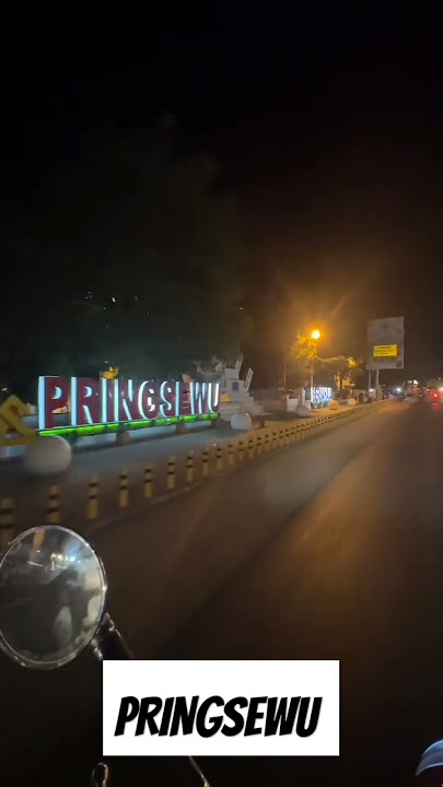 nikmat kota Pringsewu malam hari