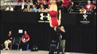 Austin Nacey - Pass 2 - DMT - 2014 World T&T Championships - Qualifications
