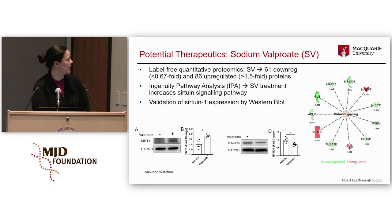 2019 International MJD Research Conference (Washington, DC) –  Dr.  Angela Laird