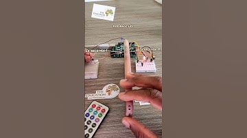 Arduino Controlo remoto e receptor Infravermelho #arduino #infravermelho #shorts #tmeeducation