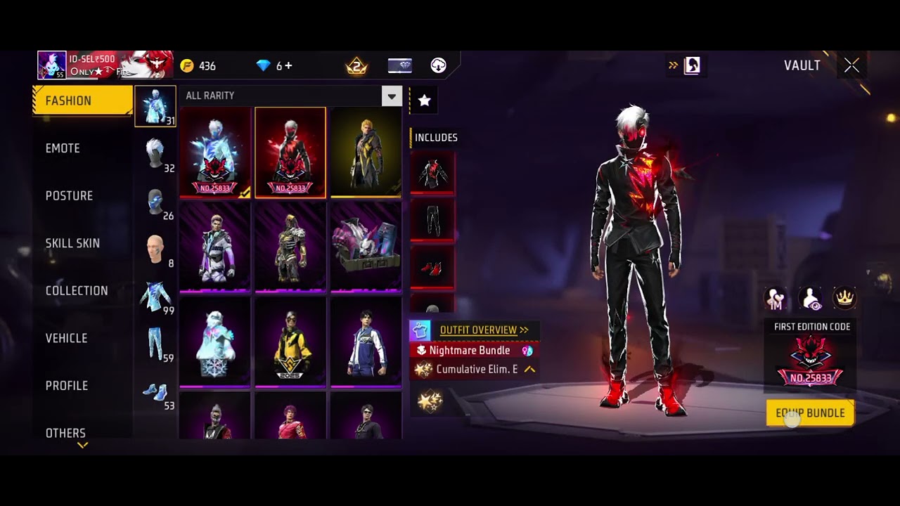 FREE FIRE ID SEL ₹300 main