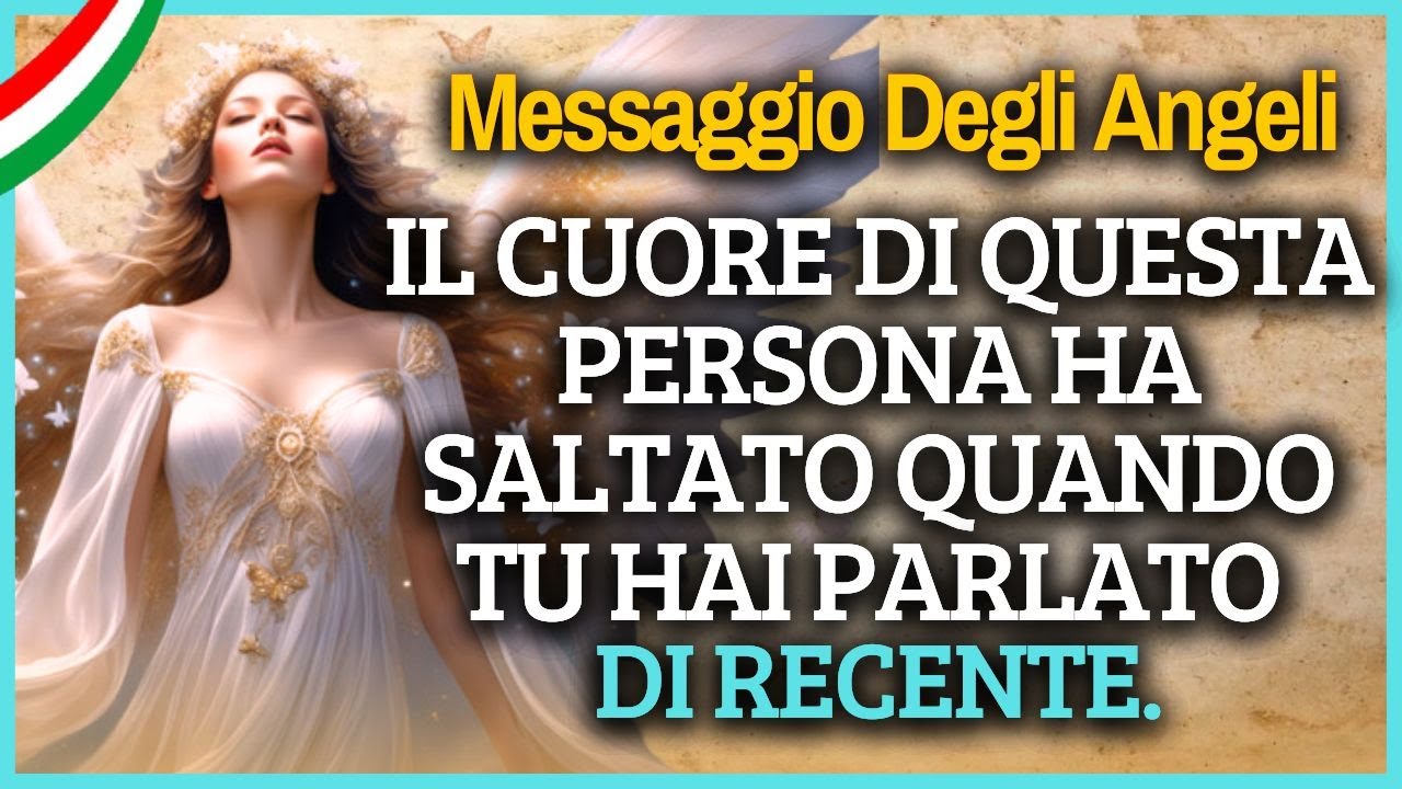 💖Il cuore di questa persona ha fatto un balzo quando hai parlato. 📩