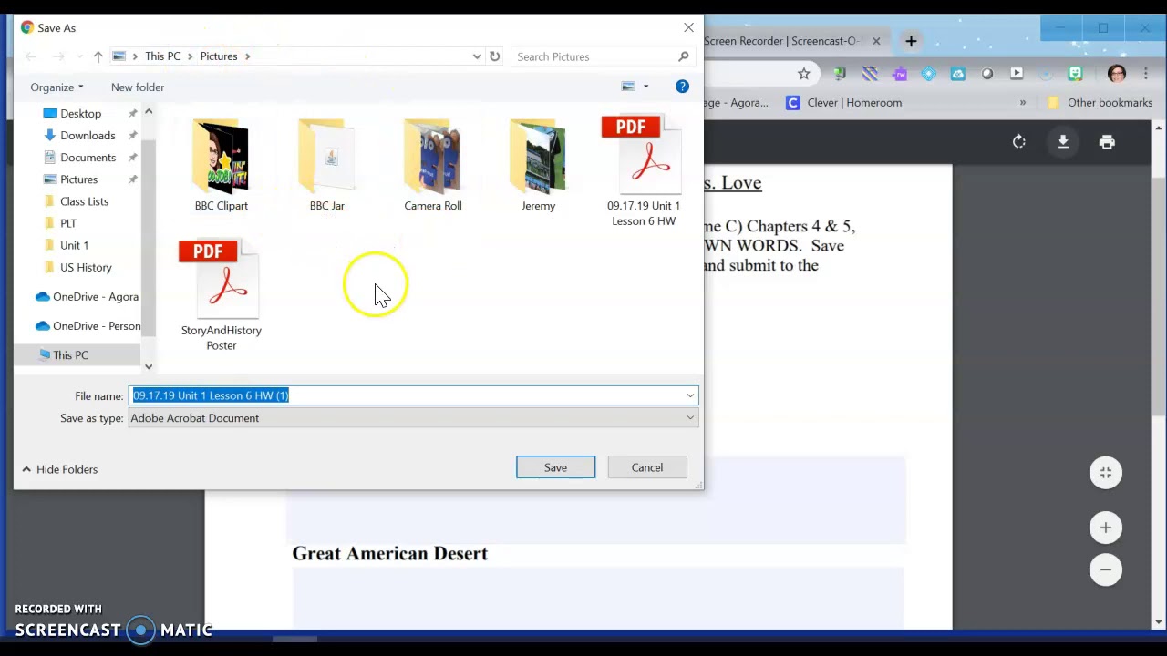 How to Submit an assignment to an Assignment Submission Folder - YouTube