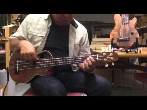 Acoustic Mini Bass Mobile Bass By Seilen ウクレレベース Youtube