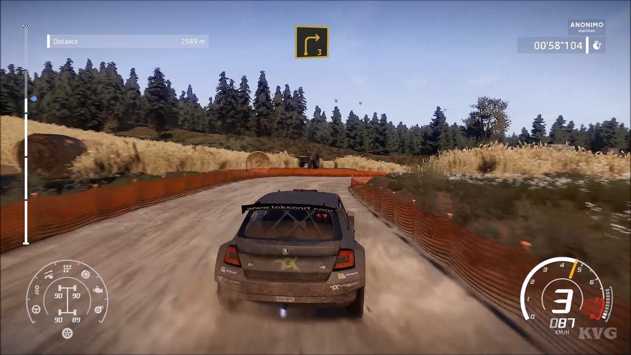 wrc 10 gameplay