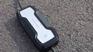 Car Crush Test On EV Charger Cable