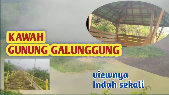Wisata Ke Kawah Gunung Galunggung Tasikmalaya 2021 Serunya Naik Tangga Liburan Tasik Part 2 Youtube