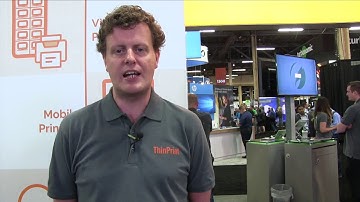 #VMworld 2017 Video Interview with ThinPrint - #VMworld2017