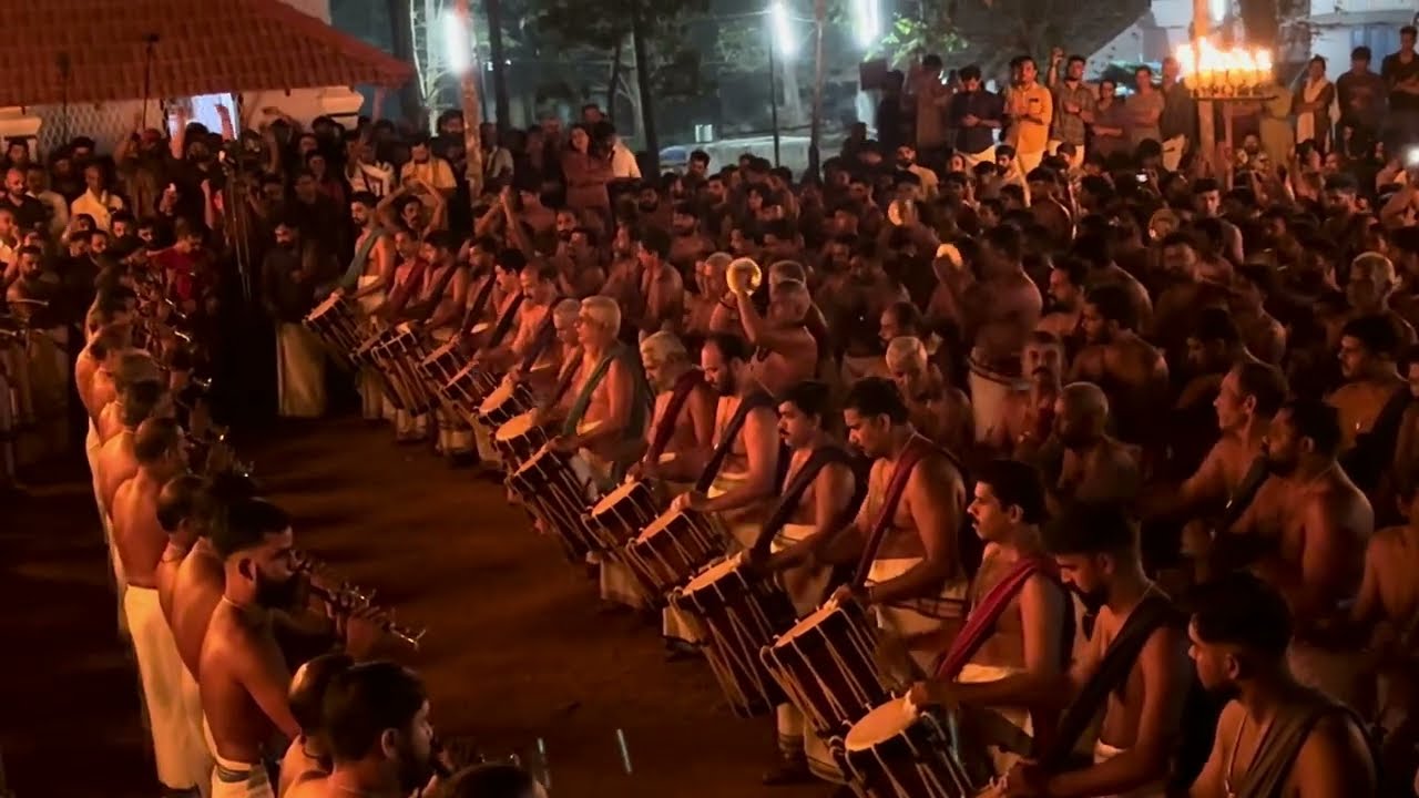 കുട്ടനെല്ലൂർ പത്തുനാഴിക പഞ്ചാരി2026-പതികാലം- പെരുവനം കുട്ടൻമാരാർ- തിടമ്പ്- തിരുവമ്പാടി ചന്ദ്രശേഖരൻ 